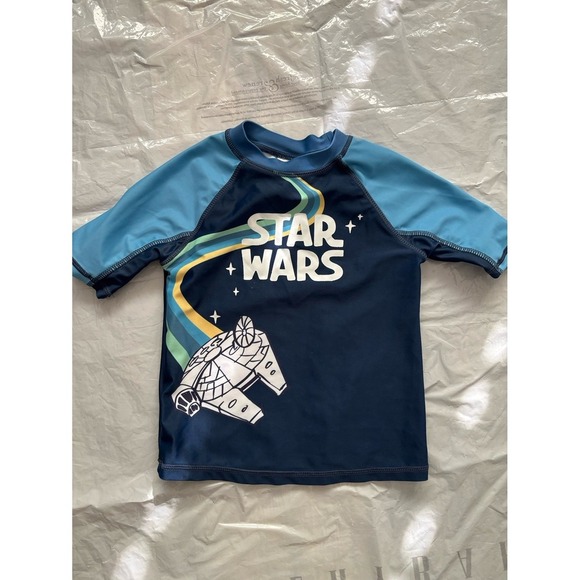 Star Wars Kids Swim Shirt & Rashguard (Size 3) - Picture 1 of 5